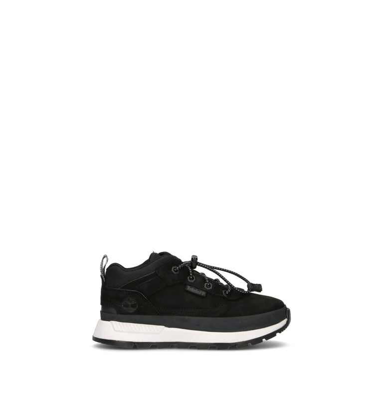 TIMBERLAND Sneaker bimbi nera in nabuk