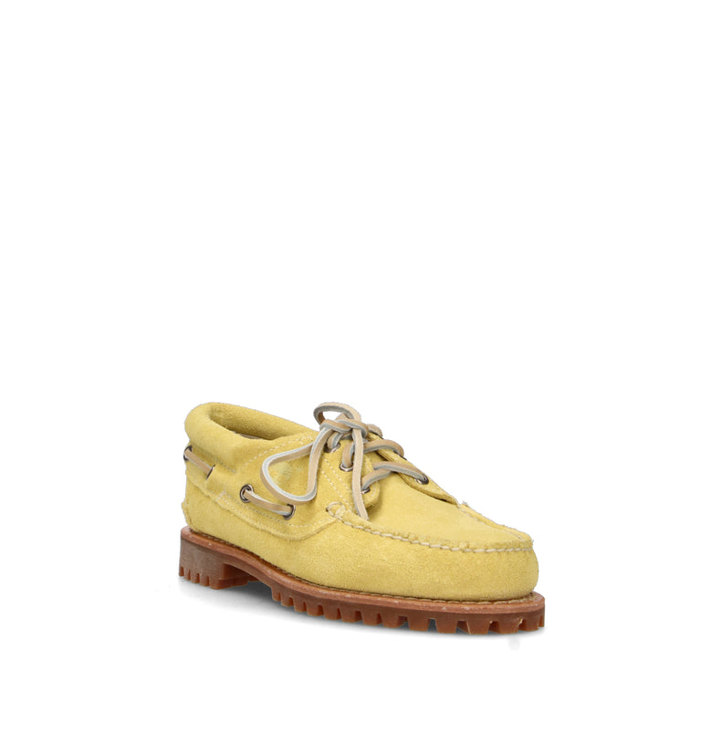 TIMBERLAND Scarpa barca donna gialla in suede