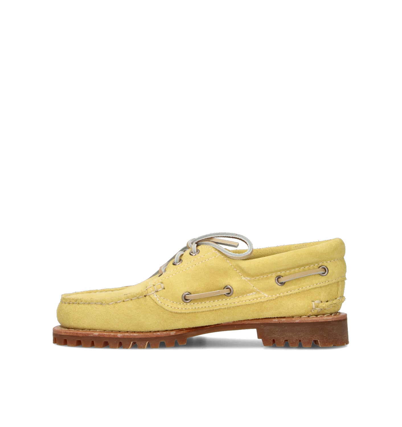 TIMBERLAND Scarpa barca donna gialla in suede