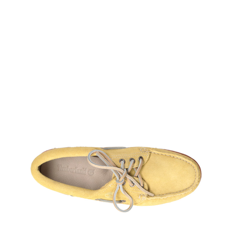 TIMBERLAND Scarpa barca donna gialla in suede