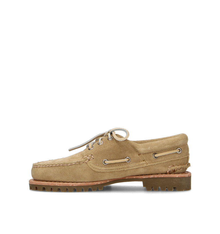 TIMBERLAND Scarpa barca donna beige in suede