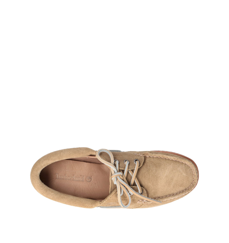 TIMBERLAND Scarpa barca donna beige in suede