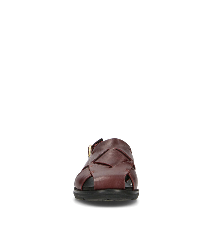 TIMBERLAND Sandalo donna burgundy in pelle