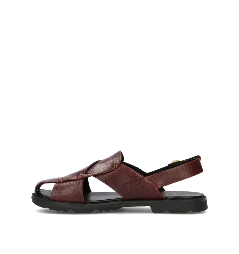 TIMBERLAND Sandalo donna burgundy in pelle