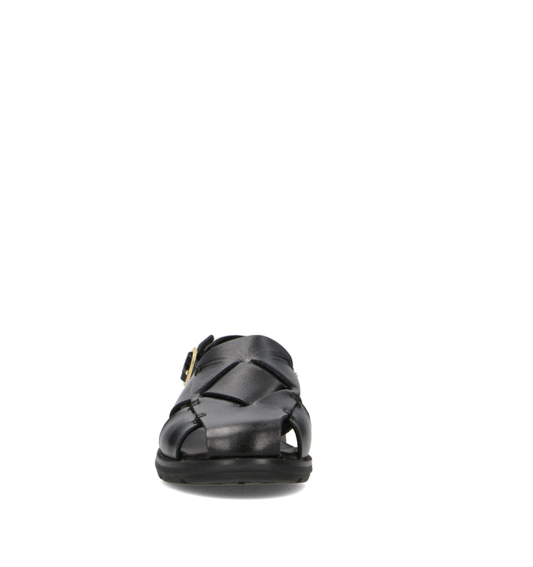 TIMBERLAND Sandalo donna nero in pelle