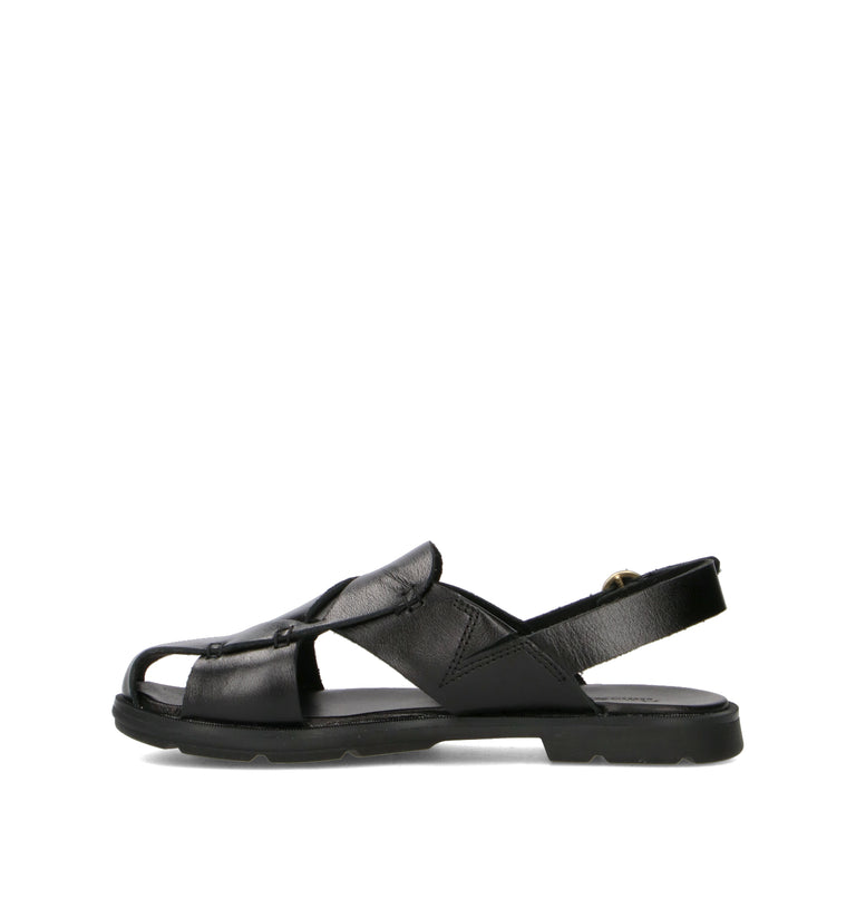 TIMBERLAND Sandalo donna nero in pelle