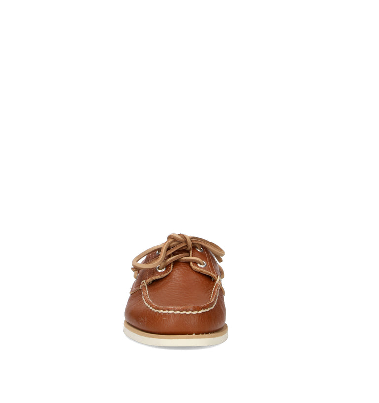 TIMBERLAND Scarpa barca uomo cuoio in pelle