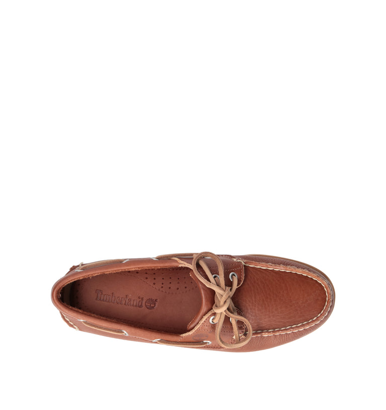 TIMBERLAND Scarpa barca uomo cuoio in pelle