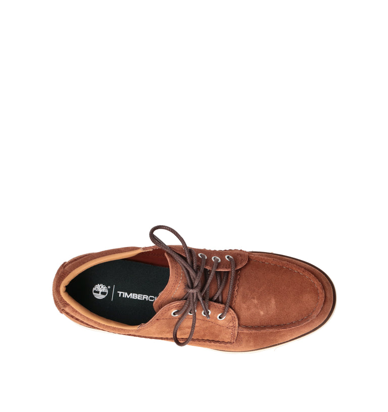 TIMBERLAND Stringata uomo marrone in suede