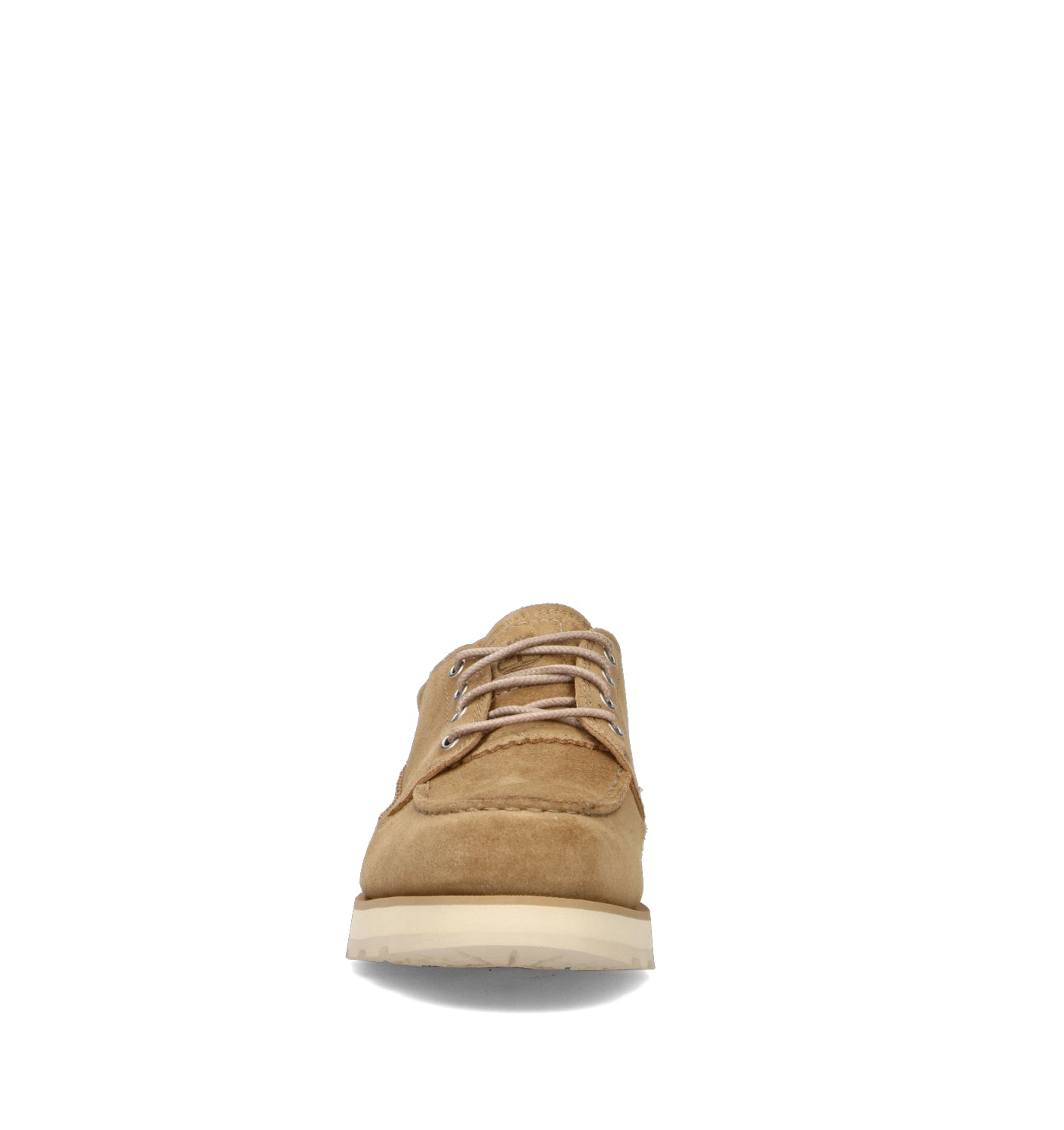TIMBERLAND Stringata uomo beige in suede