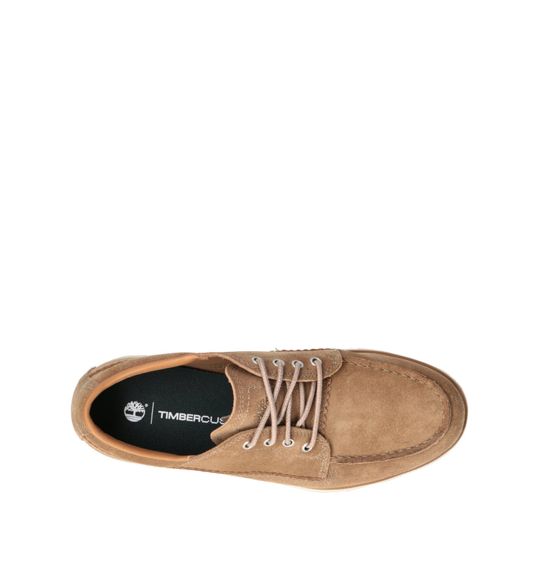 TIMBERLAND Stringata uomo beige in suede