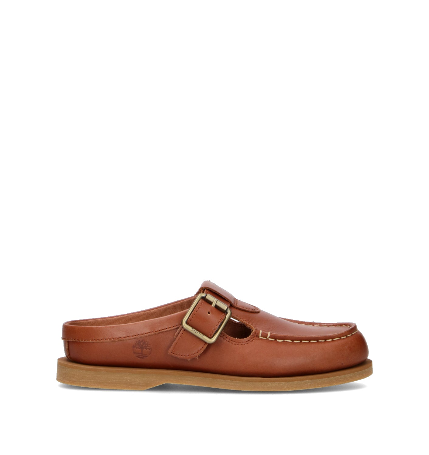 TIMBERLAND Sabot donna marrone in pelle