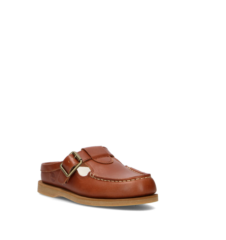TIMBERLAND Sabot donna marrone in pelle