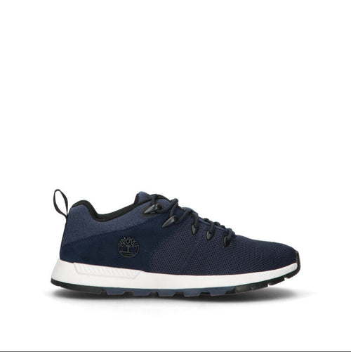 TIMBERLAND Sneaker uomo blu in suede