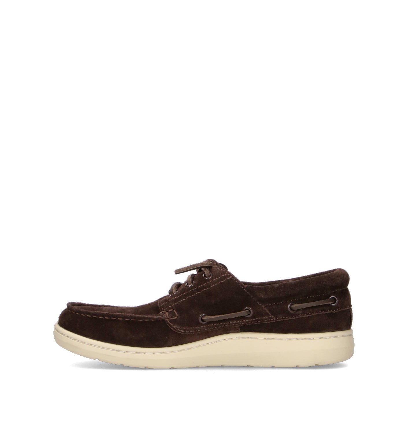 TIMBERLAND Scarpa barca uomo marrone in suede