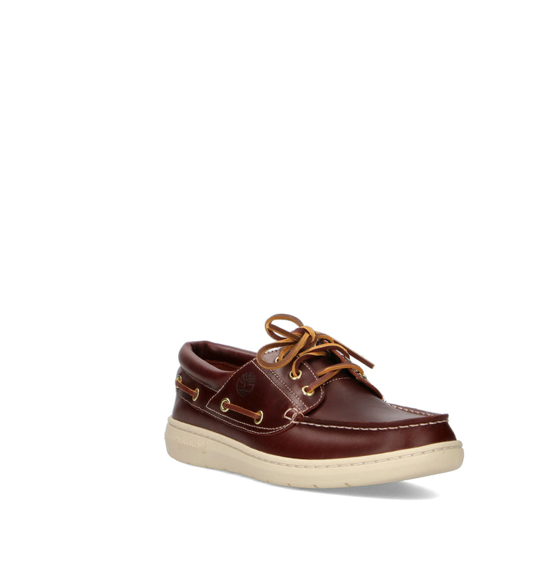 TIMBERLAND Scarpa barca uomo burgundy in pelle