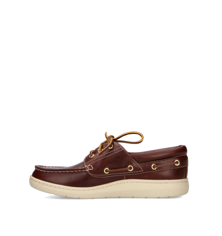 TIMBERLAND Scarpa barca uomo burgundy in pelle