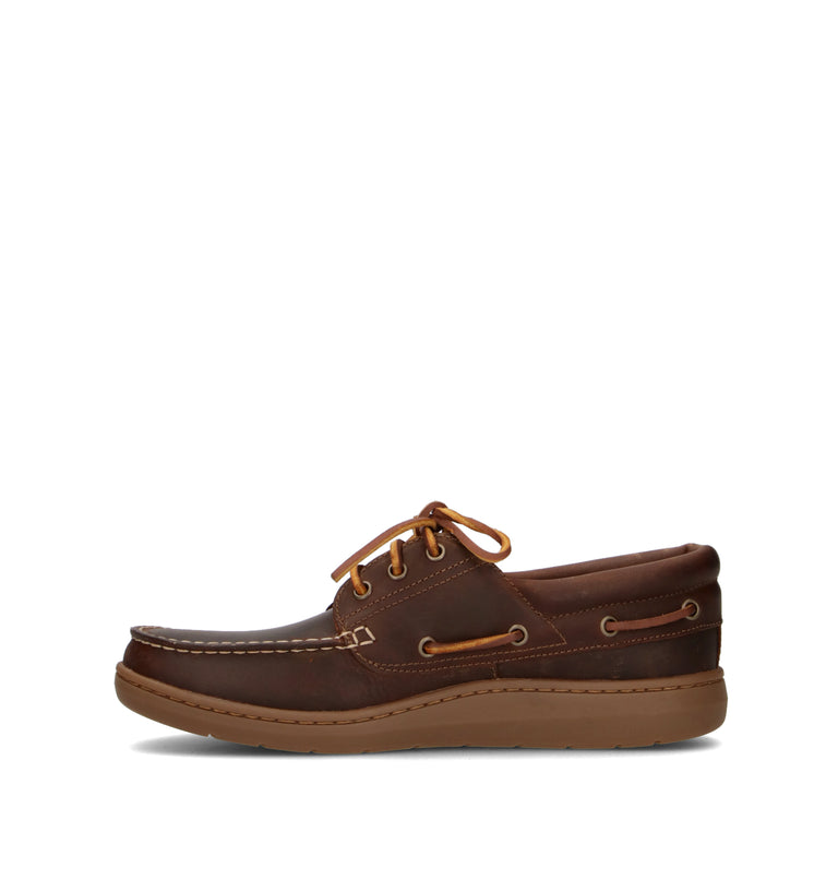 TIMBERLAND Scarpa barca uomo marrone in pelle