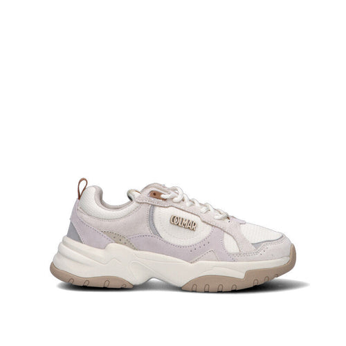 COLMAR Sneaker donna bianca in suede