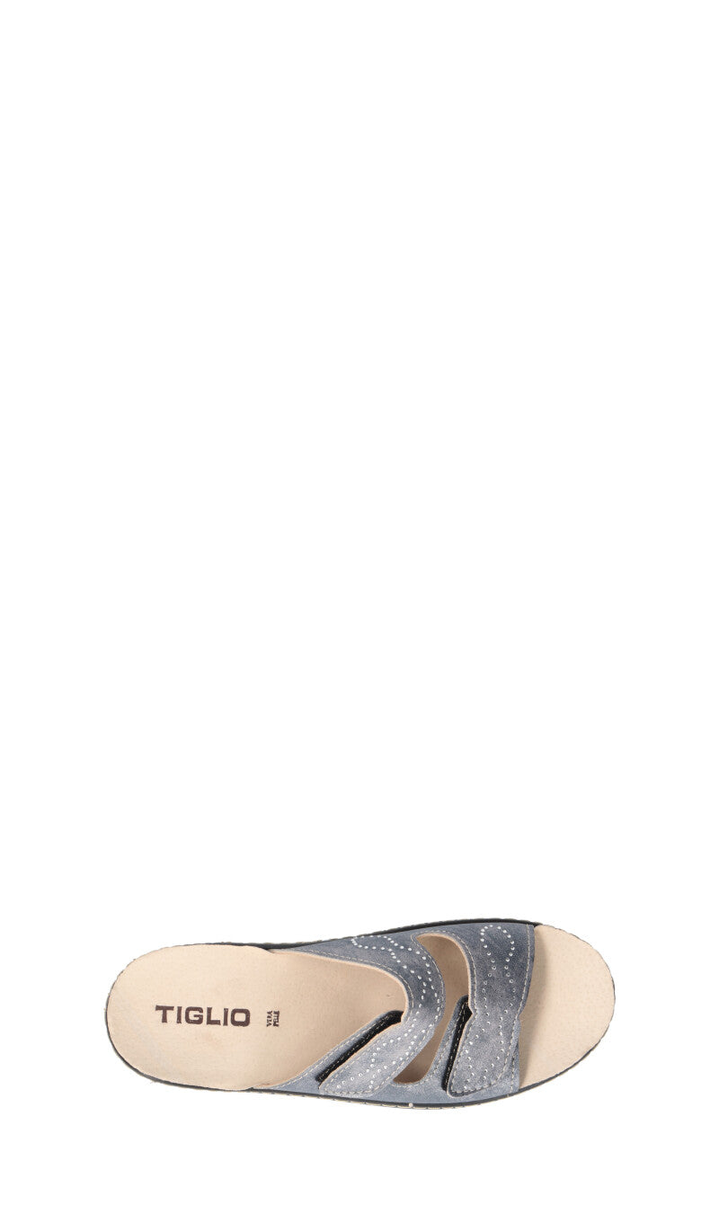 TIGLIO Ciabatta donna blu