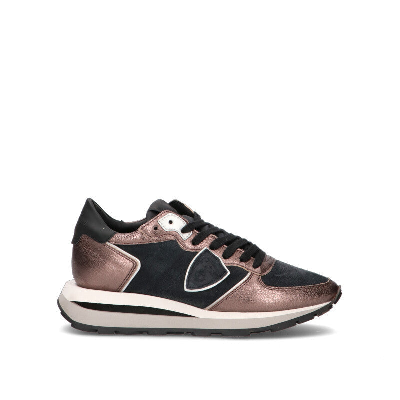 PHILIPPE MODEL Sneaker donna nera in pelle