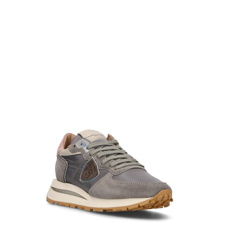 PHILIPPE MODEL Sneaker donna grigia/rosa