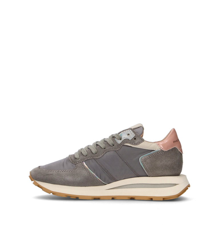 PHILIPPE MODEL Sneaker donna grigia/rosa