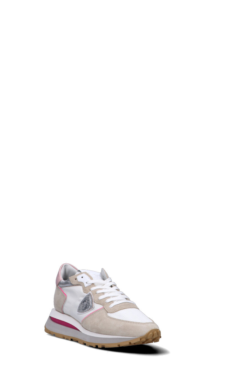 PHILIPPE MODEL Sneaker donna bianca/rosa