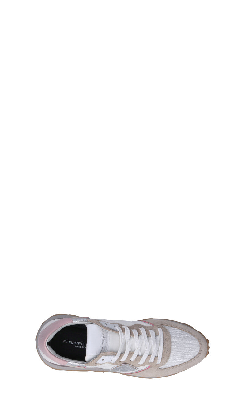 PHILIPPE MODEL Sneaker donna bianca/rosa