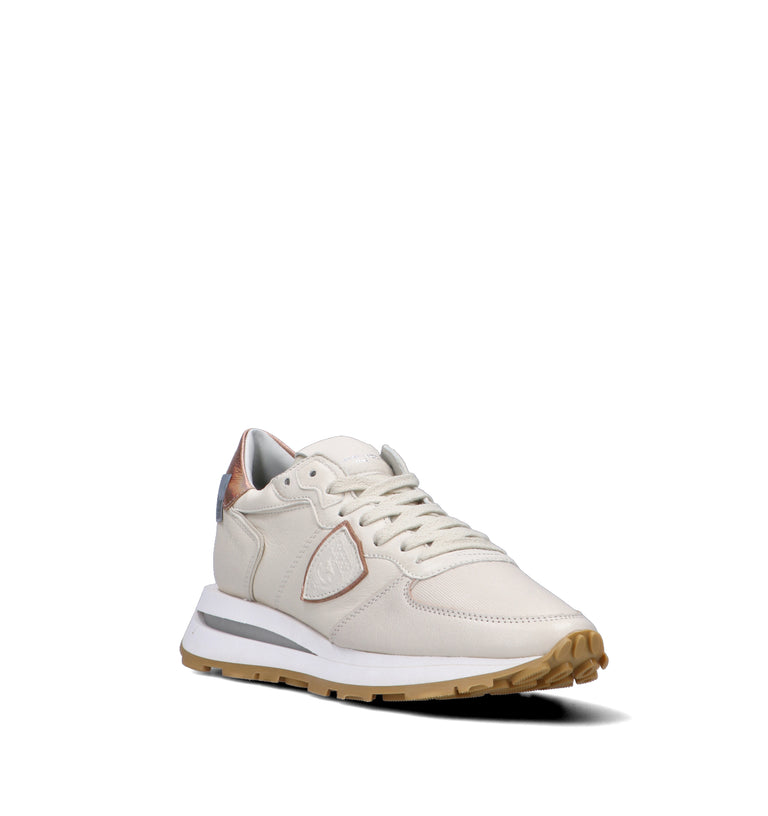 PHILIPPE MODEL Sneaker donna beige in pelle