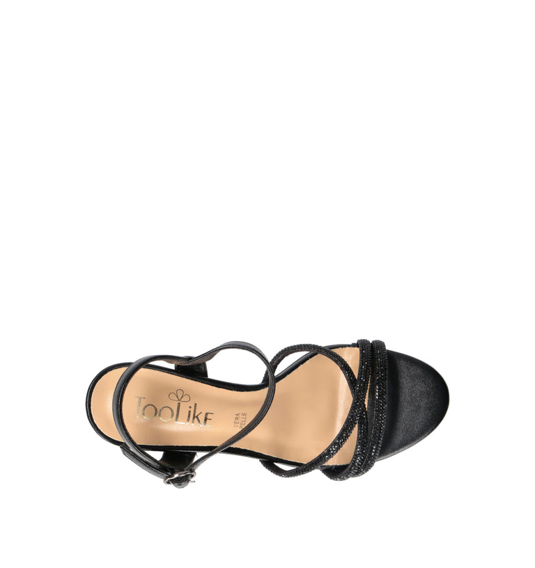 TOO LIKE Sandalo donna nero