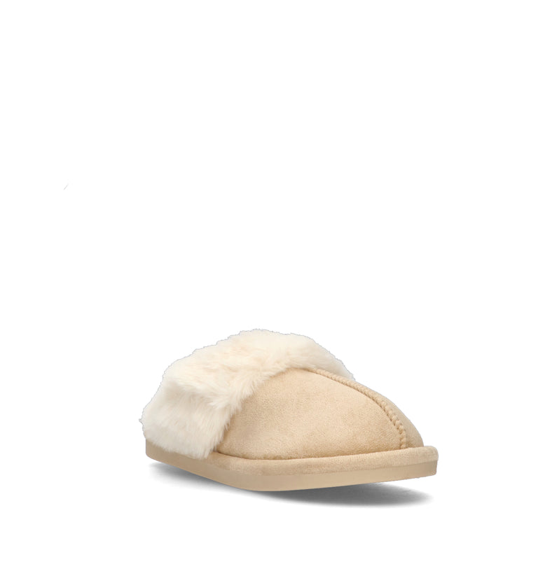 TOO LIKE Pantofola donna beige