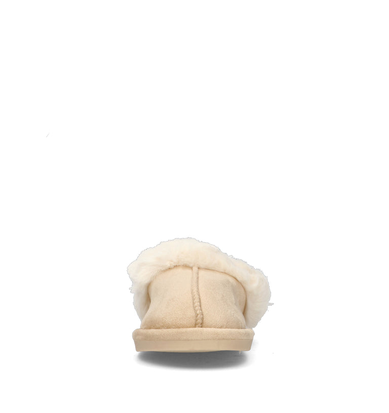 TOO LIKE Pantofola donna beige