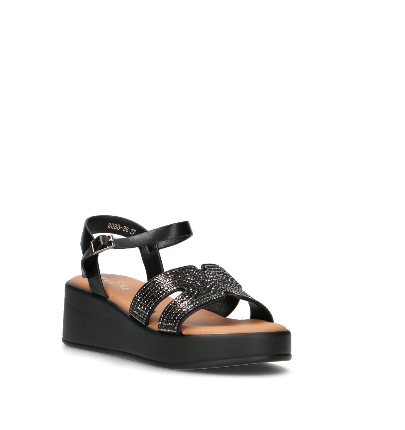 TOO LIKE Sandalo donna nero