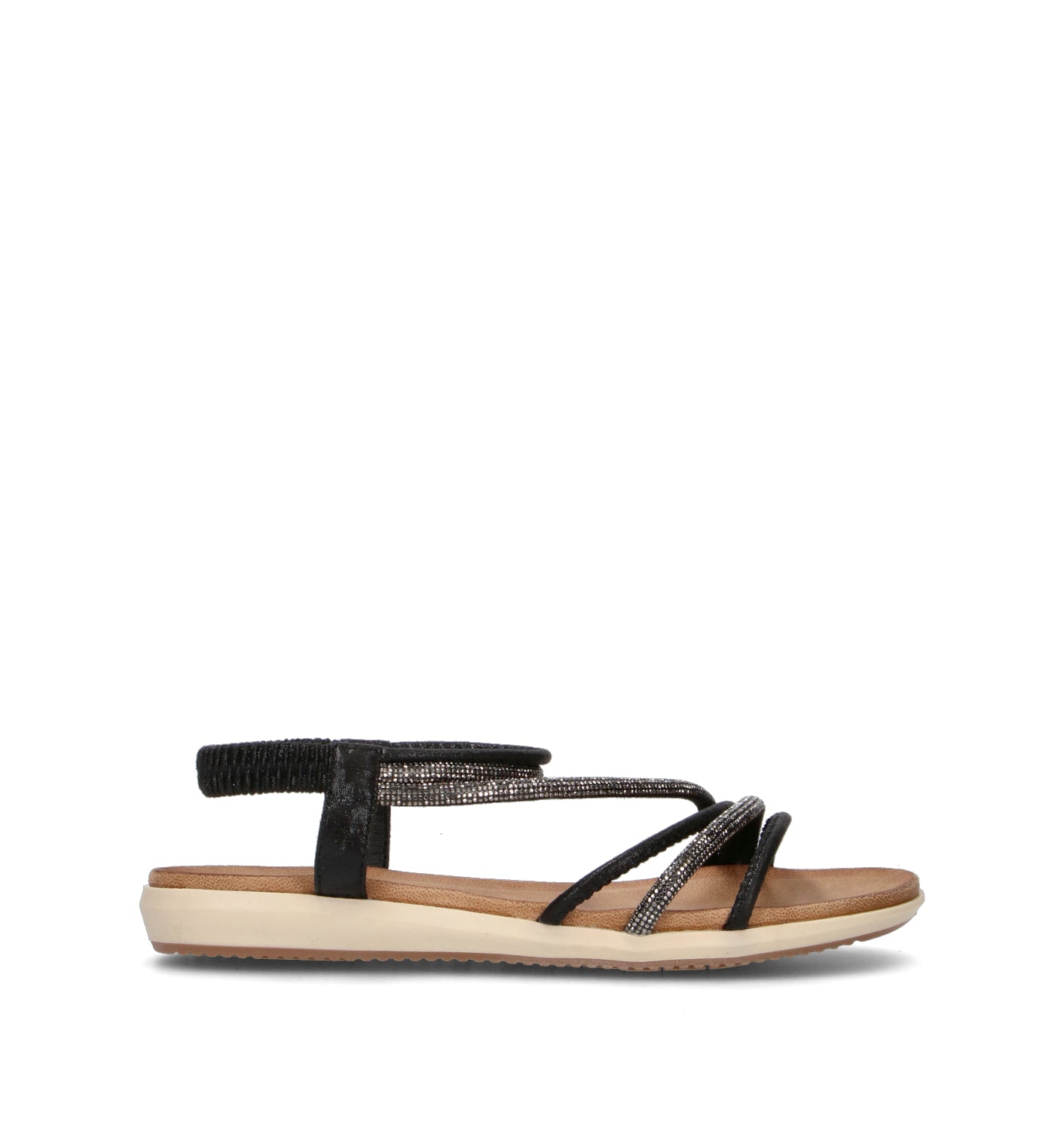 TOO LIKE Sandalo donna nero