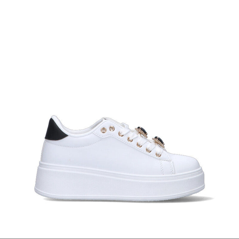 TOO LIKE Sneaker donna bianca/nera