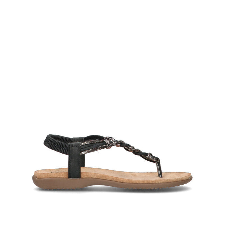 TOO LIKE Sandalo donna nero