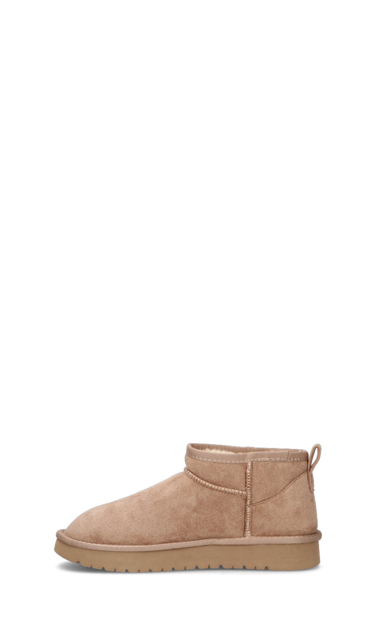 TOO LIKE Stivaletto pelo donna beige