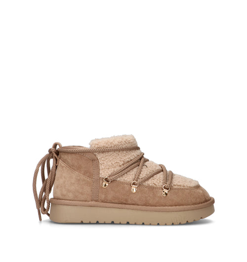 TOO LIKE Stivaletto pelo donna beige
