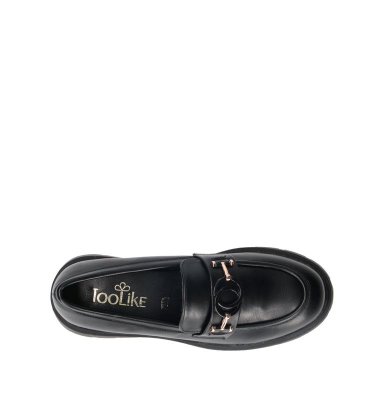 TOO LIKE Mocassino donna nero