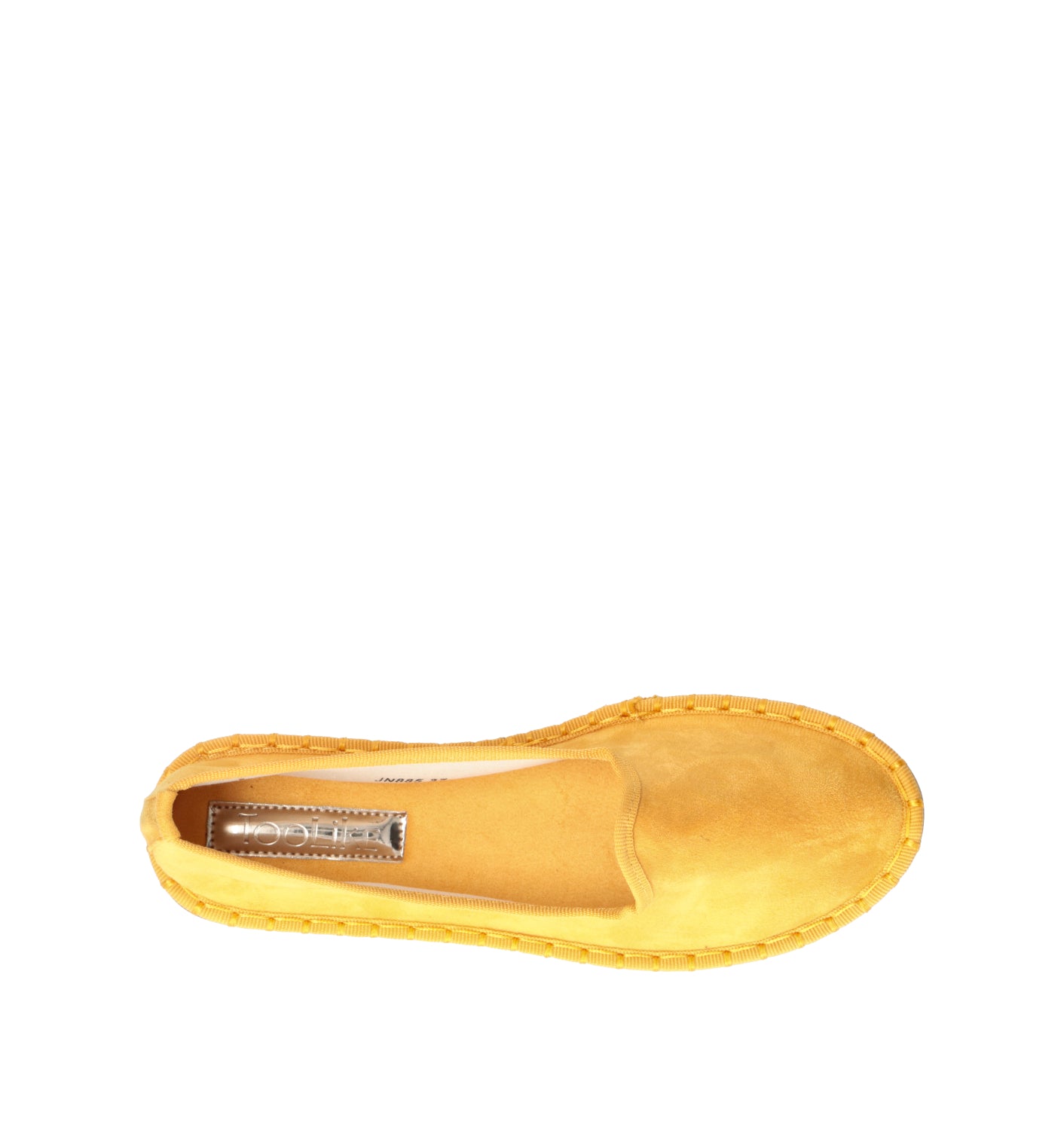 TOO LIKE Friulana donna gialla in tessuto