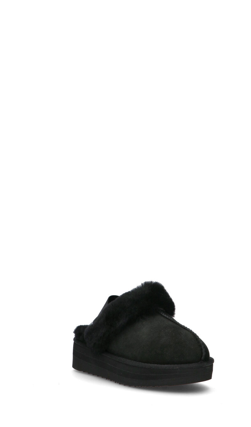 TOO LIKE Sabot donna nero in suede