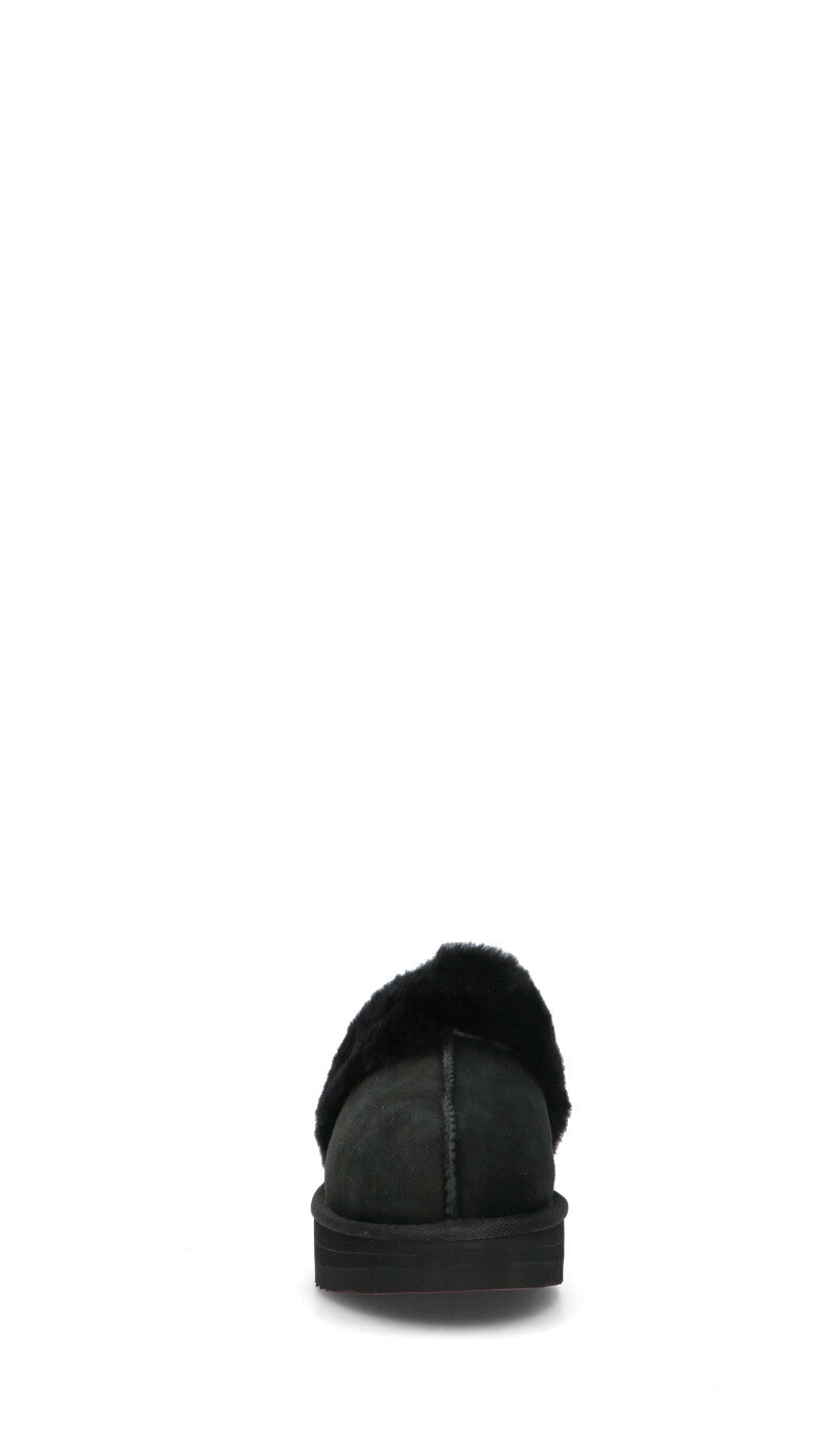 TOO LIKE Sabot donna nero in suede