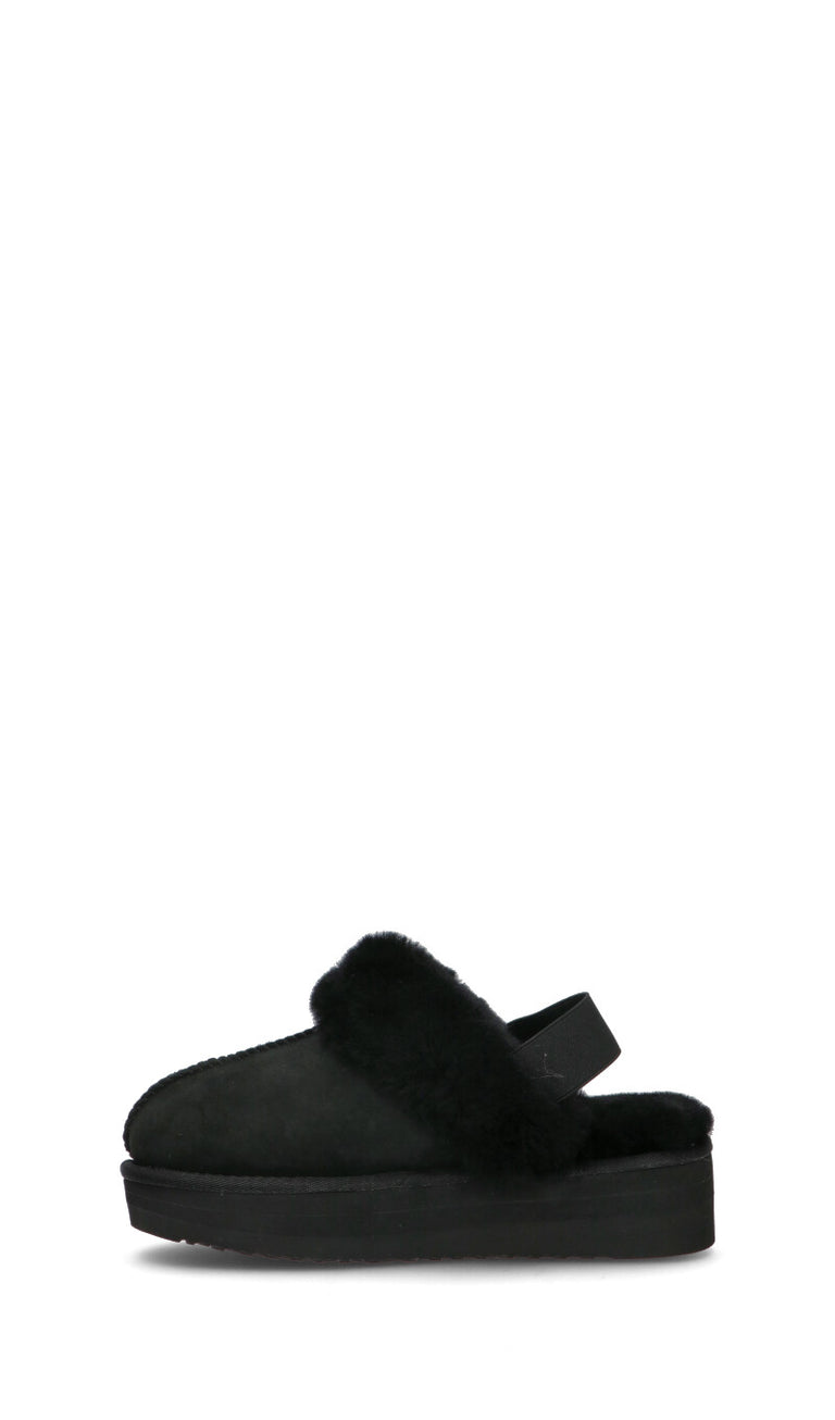 TOO LIKE Sabot donna nero in suede