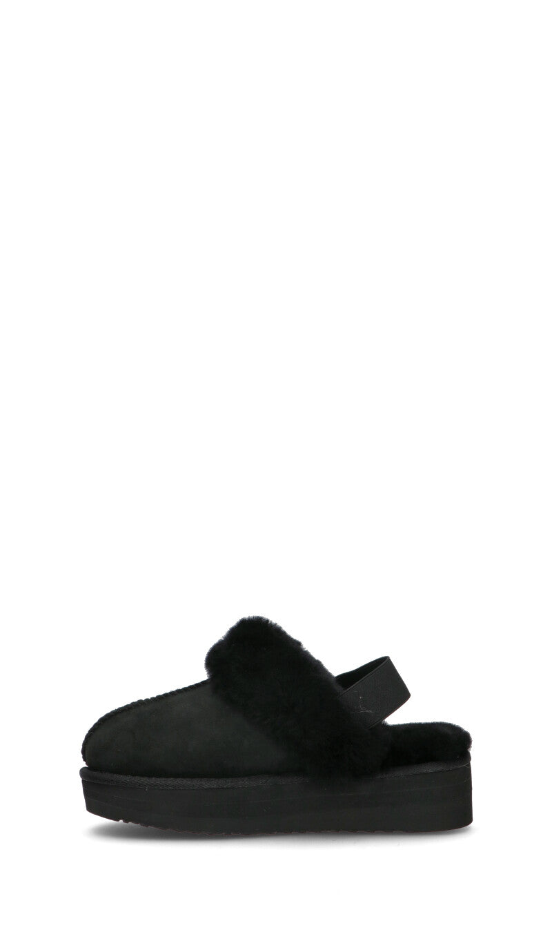 TOO LIKE Sabot donna nero in suede