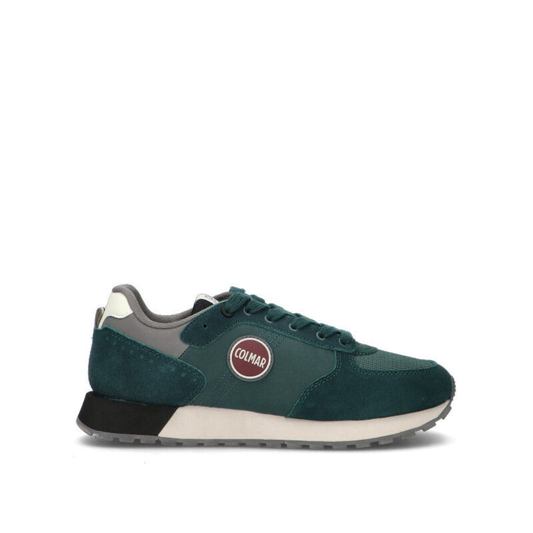 COLMAR Sneaker uomo verde in suede