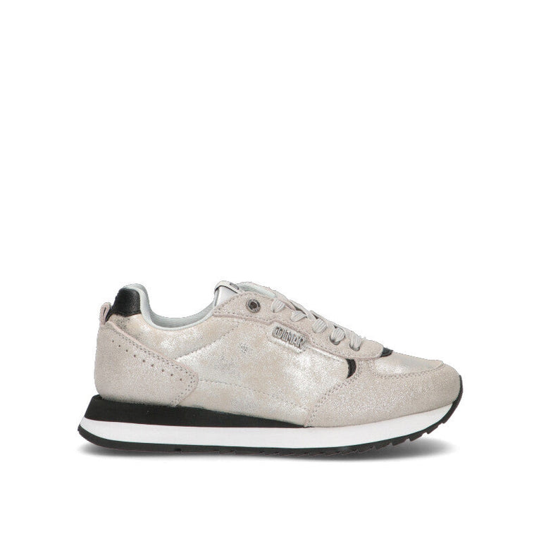 COLMAR Sneaker donna argento in pelle