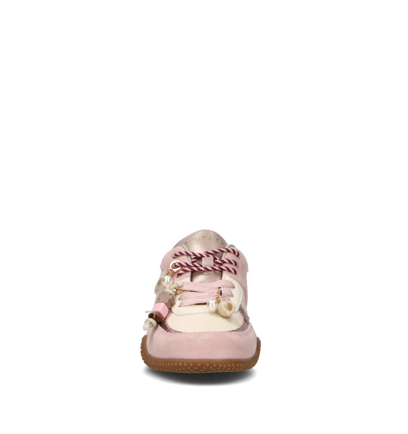 APEPAZZA Sneaker donna panna/rosa