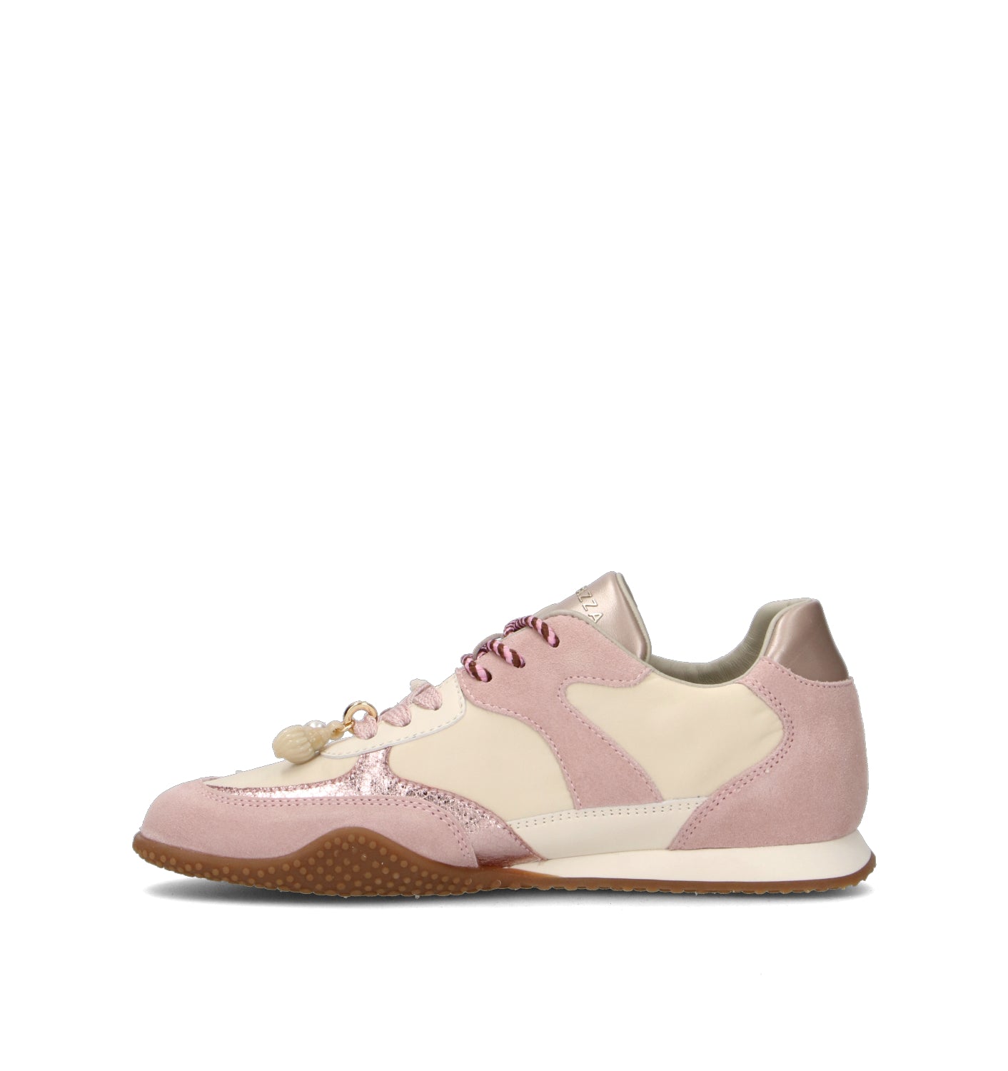 APEPAZZA Sneaker donna panna/rosa