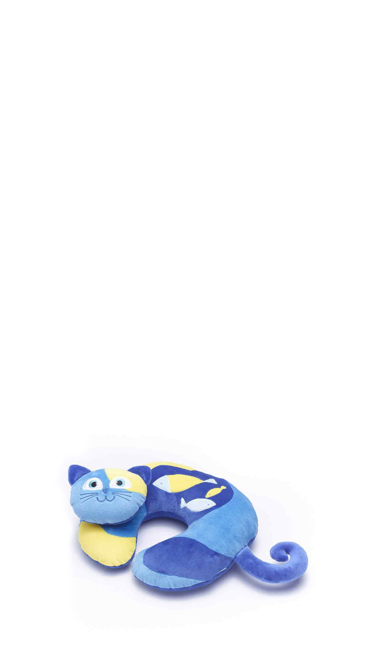 TRAVEL BLUE Cuscino da viaggio bimbi